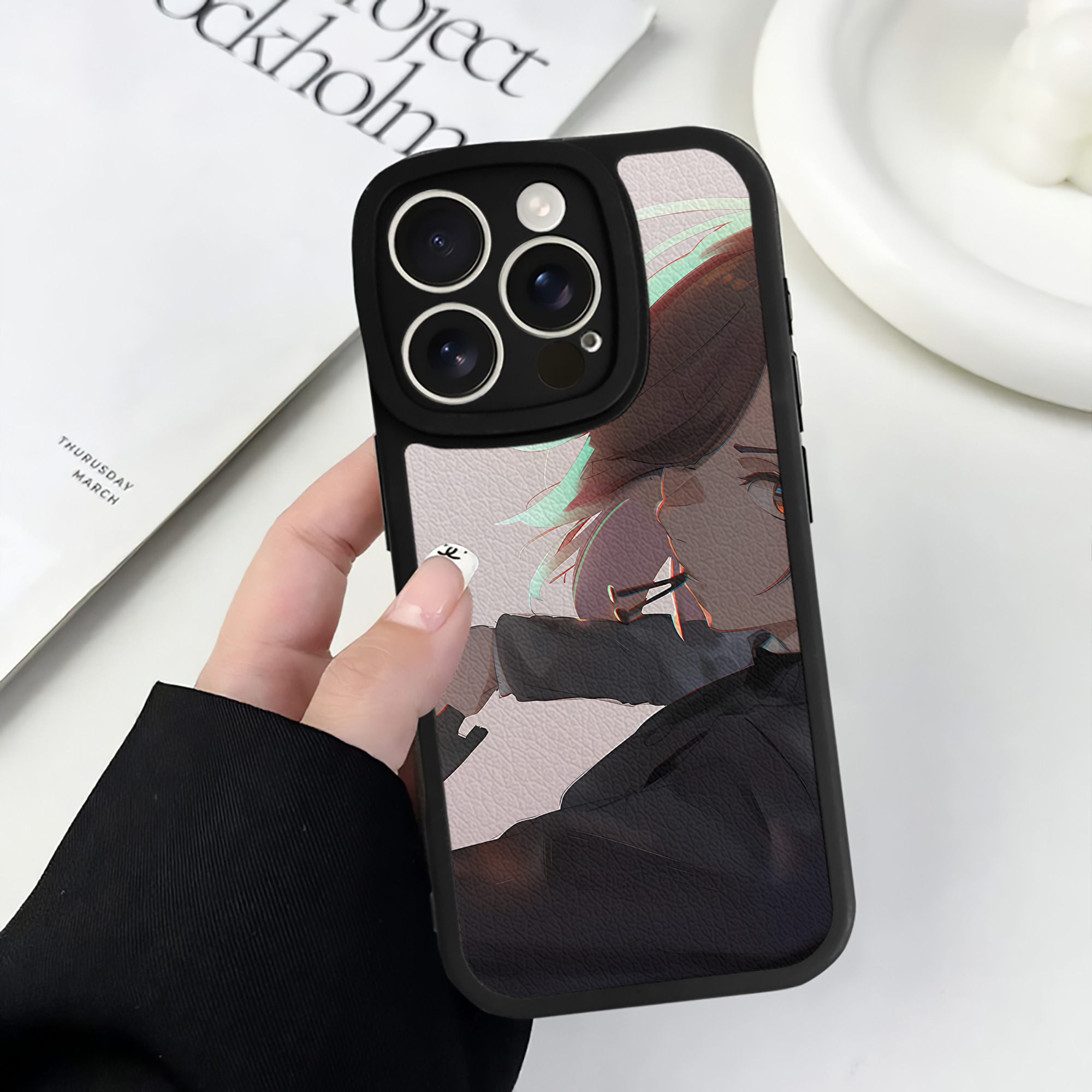 （画像用） SPY×FAMILY间谍家家酒 【iPhone 16シリーズ対応】シリコンスマホケース（レザー調） 材質：シリコン